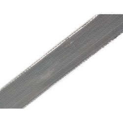 Cinta glitzer 25mm plata...