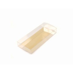 Caja turrón transparente