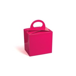 Caja fucsia c/asa s/ventana...