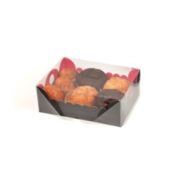 Fondo cartón con corte