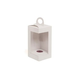 Caja vertical blanca