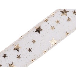 Cinta Orion c/alambre oro...