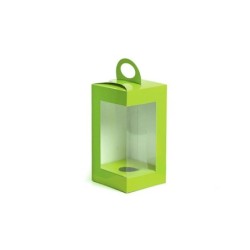 Caja verde vertical c/asa...