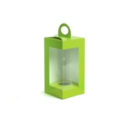 Caja vertical verde