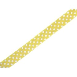 Cinta Polka amarillo 