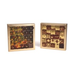 Calendario puzzle oro