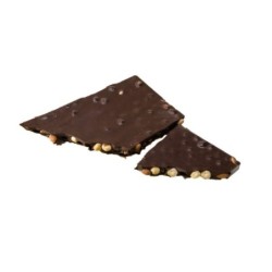 Placa choc frutos secos negra