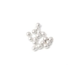 PERLAS PLATA 4 MM