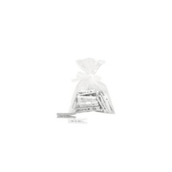 Pinzas plata/blanco