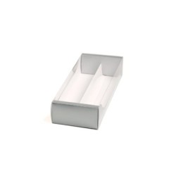 Caja 18 macarons Galaxy plata