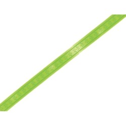 Cinta papel florecitas verde 