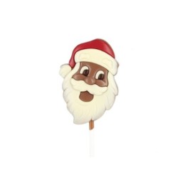 Piruleta chocolate Papá Noel