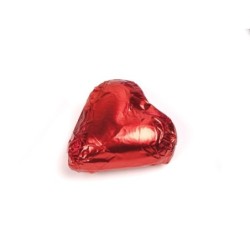 Bombon corazón envuelto rojo