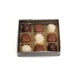 Bombonera BT negra/oro