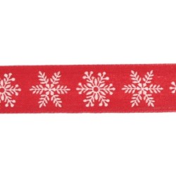  Cinta Copito rojo 25mm - 20m