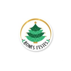 Etiquetas árbol navidad 