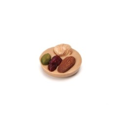 Mini mendiant caramel