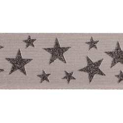 Cinta Starlit gris 40mm - 20m