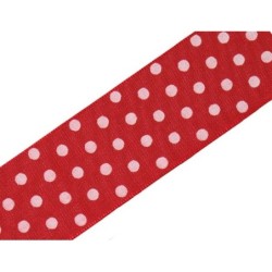 Cinta Hot Spots rojo