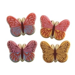 Mariposas multicolores