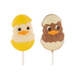 Piruleta pollito cáscara