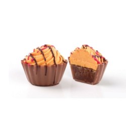 Cupcake naranja