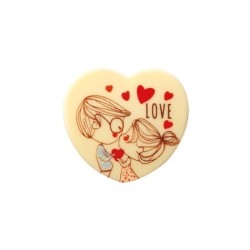 40 Coeurs CB Love 4,8x4,5 cm