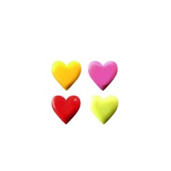 Mini corazones 4 colores