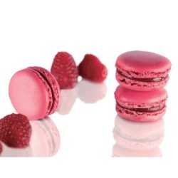Macaron frambuesa