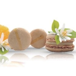 Macaron flor de azahar