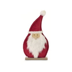 Papá Noel pie de madera