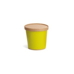 Vaso helado verde 700ml/cj...