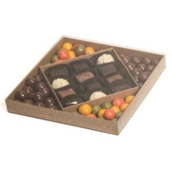 Caja con compartimentos