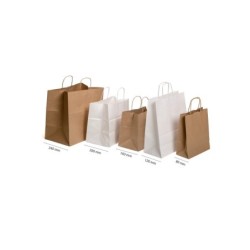Bolsa papel blanco...