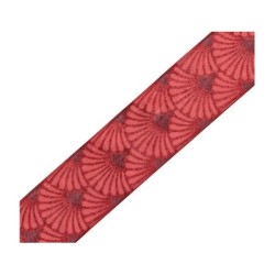Cinta Art Deco Rojo