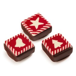 Bombones Christmas squares