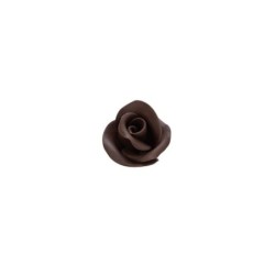 Rosa negra de chocolate