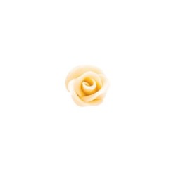 Rosa blanca de chocolate