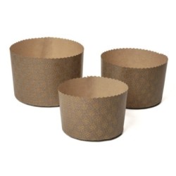 Molde panettone en papel 750g