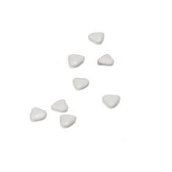 Mini corazones blanco