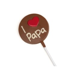 Piruleta choc I love papa
