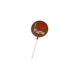 Piruleta choc I love mama