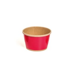Vaso helado 400ml fucsia