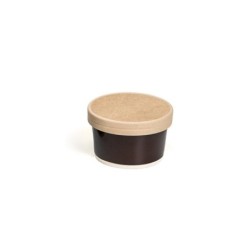 Vaso helado 170ml marrón