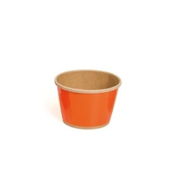 Vaso helado 400ml naranja