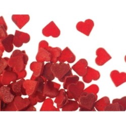 CORAZONES ROJOS  BRILLANTES