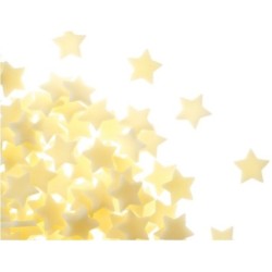 Estrellitas blancas 9 mm
