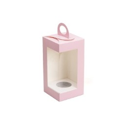 Caja Rosa vertical