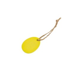 Colgante huevo amarillo