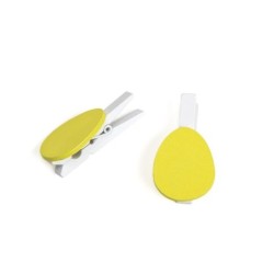 Pinza huevo amarillo